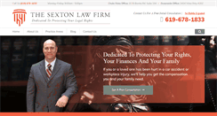 Desktop Screenshot of jamessextonlaw.com